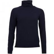 Barbour Ladies Jumper. Pendle Roll Neck - Navy
