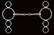 Lozenge Link Dutch Gag 4 Ring