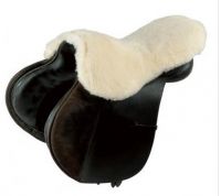 NuuMed Seamless Wool Seat Saver-Black-one size