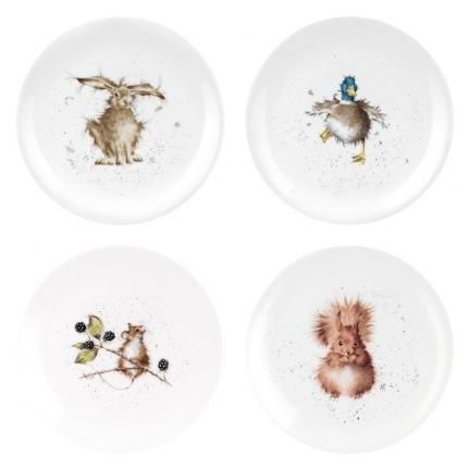 Wrendale Fine Bone China Coupe Plates