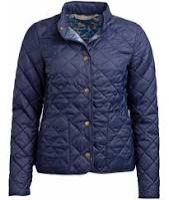 Barbour x Emma Bridgewater Ladies Jacket. Elise - Navy size 12