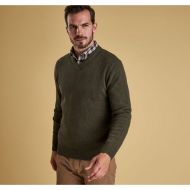 Barbour Mens Jumper. Nelson V Neck 