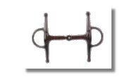 Korsteel Full Cheek Snaffle with Copper Rollers
