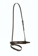 Jeffries Premium Premier Tie Down Flash Noseband-Havanah-Full Size