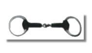Korsteel Rubber Mouth Eggbutt Snaffle