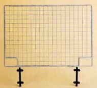 Mesh door grid S38M41