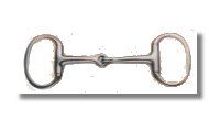 KorsteelFeatherweight Thin Mouth Flat Ring Eggbutt Snaffle
