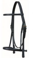 Wembley Snaffle with Show noseband and rubber grip reins